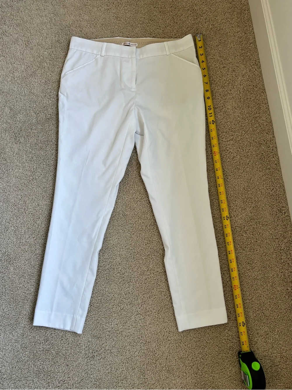 Peter Millar- White Women's Stretch Golf Ankle Pants